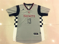 NBA Houston Rockets -13 grey jerseys-Clutch City