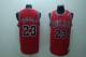 Mitchell and Ness Chicago Bulls -23 Michael Jordan Stitched Red Throwback NBA Jersey