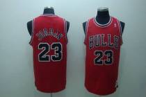 Mitchell and Ness Chicago Bulls -23 Michael Jordan Stitched Red Throwback NBA Jersey