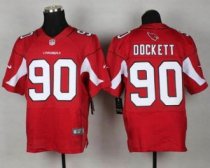 Nike Arizona Cardinals -90 Darnell Dockett Red Team Color NFL Elite Jersey