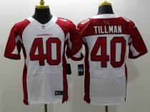 Nike Arizona Cardinals -40 Pat Tillman White Stitched NFL Elite Jersey