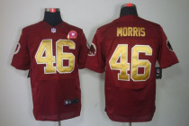 Nike Washington Redskins -46 Alfred Morris Burgundy Red Alternate With 80TH Patch Men's Stitched NFL