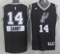 San Antonio Spurs -14 Danny Green Black 2014-15 Christmas Day Stitched NBA Jersey