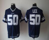 Nike Dallas Cowboys #50 Sean Lee Navy Blue Team Color Men's Stitched NFL Elite Jersey