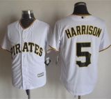 Pittsburgh Pirates #5 Josh Harrison White New Cool Base Stitched MLB Jersey