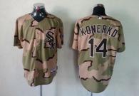 Chicago White Sox -14 Paul Konerko Camo Commemorative Military Day Cool Base Stitched MLB Jersey