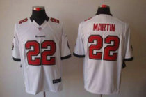 Nike Buccaneers -22 Doug Martin White Stitched NFL Limited Jersey