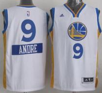 Golden State Warriors -9 Andre Iguodala White 2014-15 Christmas Day Stitched NBA Jersey
