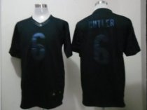 NEW Chicago Bears 6 Jay Cutler Drenched Limited Jerseys(Navy Blue)