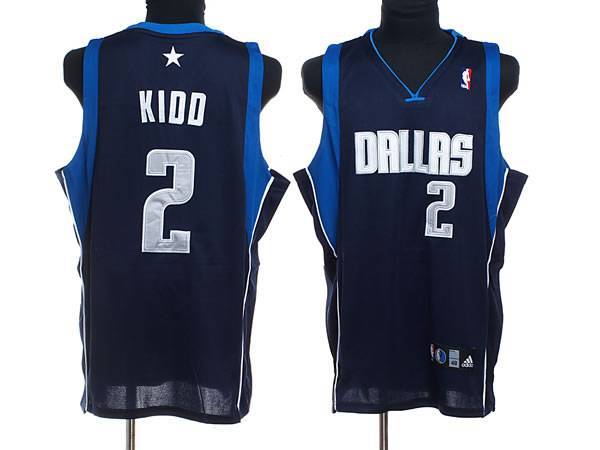 Dallas Mavericks -2 Jason Kidd Stitched NBA Blue Jersey