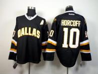 Dallas Stars -10 Shawn Horcoff Black Stitched NHL Jersey