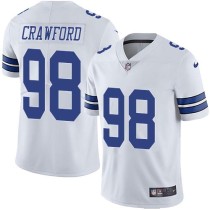 Nike Cowboys -98 Tyrone Crawford White Stitched NFL Vapor Untouchable Limited Jersey