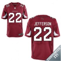 Nike Arizona Cardinals -22 Jefferson Jersey Red Elite Home Jersey