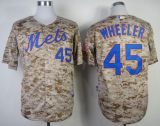 New York Mets -45 Zack Wheeler Alternate Camo Cool Base Stitched MLB Jersey