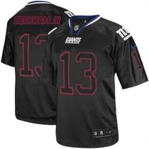 Nike New York Giants #13 Odell Beckham Jr Lights Out Black Men's Stitched NFL Elite Jersey