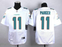 Nike Miami Dolphins -11 DeVante Parker White Stitched NFL New Elite Jersey