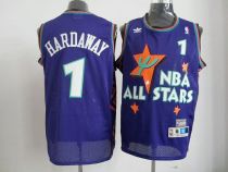 Orlando Magic -1 Penny Hardaway Blue All Star 1995 Stitched NBA Jersey