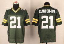 Nike Green Bay Packers #21 Ha Ha Clinton-Dix Green Team Color Men's Stitched NFL Elite Jersey