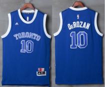Toronto Raptors -10 DeMar DeRozan Light Blue Stitched NBA Jersey