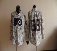 Philadelphia Flyers -68 Jaromir Jagr Camouflage Stitched NHL Jersey
