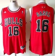 Chicago Bulls #16 Pau Gasol Red Revolution 30 Stitched Youth NBA Jersey