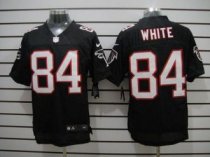 Nike Falcons 84 Roddy White Black Alternate Stitched NFL Elite Jersey