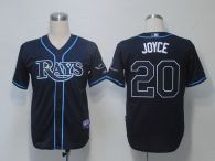 Tampa Bay Rays #20 Matt Joyce Dark Blue Cool Base Stitched MLB Jersey