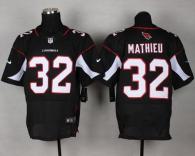Nike Cardinals -32 Tyrann Mathieu Black Alternate Men's Stitched NFL Elite Jersey