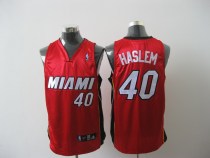Miami Heat -40 Udonis Haslem Red Stitched NBA Jersey