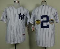 Mitchell And Ness 1939 New York Yankees -5 Joe DiMaggio White Throwback Stitched MLB Jerseys