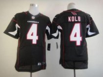 Nike Cardinals -4 Kevin Kolb Black Alternate Men's Stitched NFL Elite Jersey