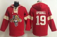 Panthers -19 Scottie Upshall Red Pullover NHL Hoodie