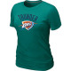 NBA Oklahoma City Thunder Big Tall Primary Logo  Women T-Shirt (5)