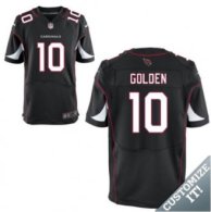 Nike Arizona Cardinals -10 Golden Jersey Black Elite Alternate Jersey