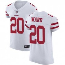 Nike 49ers -20 Jimmie Ward White Stitched NFL Vapor Untouchable Elite Jersey