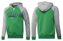 Boston Red Sox Pullover Hoodie Green Grey