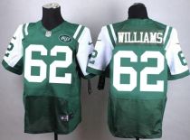 Nike New York Jets -62 Leonard Williams Green Team Color Men's Stitched NFL Elite Jersey