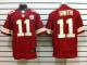 Nike Kansas City Chiefs #11 Alex Smith Red Team Color Men's Stitched NFL Elite Jersey