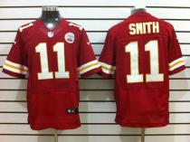Nike Kansas City Chiefs #11 Alex Smith Red Team Color Men's Stitched NFL Elite Jersey