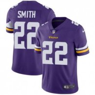 Nike Vikings -22 Harrison Smith Purple Team Color Stitched NFL Vapor Untouchable Limited Jersey