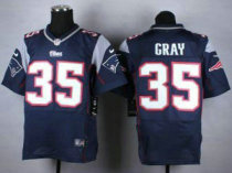 Nike New England Patriots -35 Jonas Gray Navy Blue Team Color NFL Elite Jersey