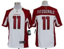 Nike Cardinals -11 Larry Fitzgerald White Men's Stitched NFL Limited Jersey