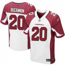 Nike Arizona Cardinals -20 Deone Bucannon White Men's Stitched NFL Elite Jersey