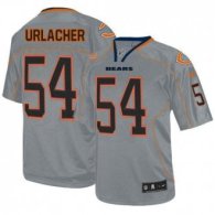 Nike Bears -54 Brian Urlacher Lights Out Grey Stitched NFL Elite Jersey