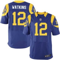 Nike Rams -12 Sammy Watkins Royal Blue Alternate Stitched NFL Elite Jersey
