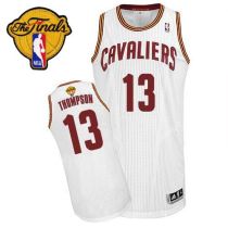 Revolution 30 Cleveland Cavaliers -13 Tristan Thompson White The Finals Patch Stitched NBA Jersey