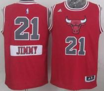 Chicago Bulls -21 Jimmy Butler Red 2014-15 Christmas Day Stitched NBA Jersey