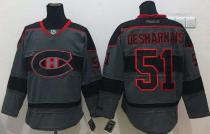 Montreal Canadiens -51 David Desharnais Charcoal Cross Check Fashion Stitched NHL Jersey