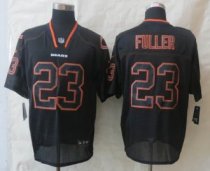 New Nike Chicago Bears 23 Fuller Lights Out Black Elite Jerseys