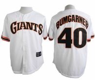 San Francisco Giants #40 Madison Bumgarner White 1989 Turn Back The Clock Stitched MLB Jersey